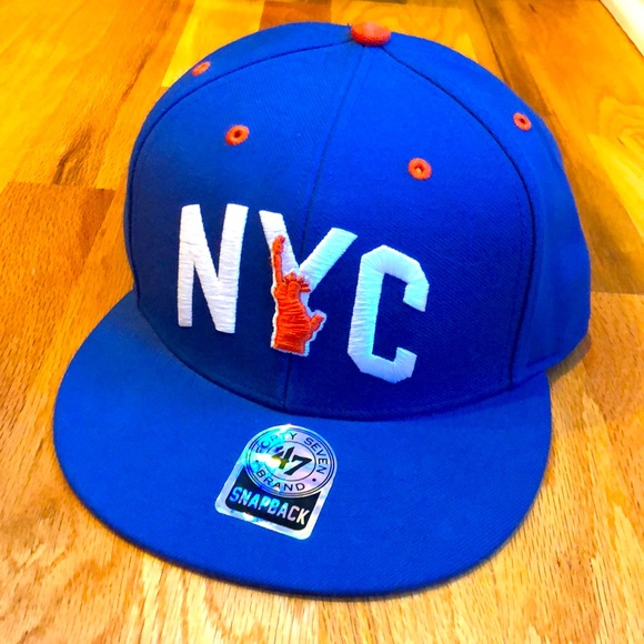 47 Other - NYC Vintage Statue of Liberty Snapback Hat